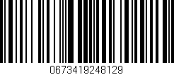 Código de barras (EAN, GTIN, SKU, ISBN): '0673419248129'