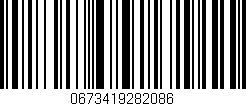 Código de barras (EAN, GTIN, SKU, ISBN): '0673419282086'