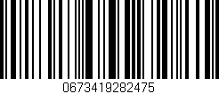 Código de barras (EAN, GTIN, SKU, ISBN): '0673419282475'