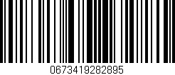 Código de barras (EAN, GTIN, SKU, ISBN): '0673419282895'