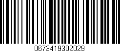 Código de barras (EAN, GTIN, SKU, ISBN): '0673419302029'