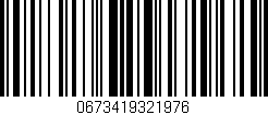 Código de barras (EAN, GTIN, SKU, ISBN): '0673419321976'