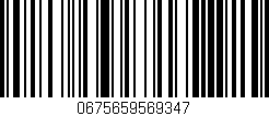 Código de barras (EAN, GTIN, SKU, ISBN): '0675659569347'
