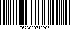 Código de barras (EAN, GTIN, SKU, ISBN): '0676898619206'