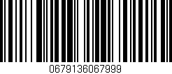 Código de barras (EAN, GTIN, SKU, ISBN): '0679136067999'