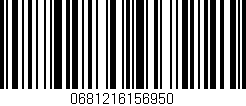 Código de barras (EAN, GTIN, SKU, ISBN): '0681216156950'