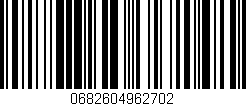 Código de barras (EAN, GTIN, SKU, ISBN): '0682604962702'