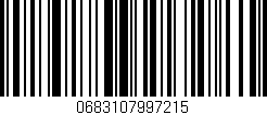 Código de barras (EAN, GTIN, SKU, ISBN): '0683107997215'