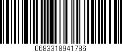 Código de barras (EAN, GTIN, SKU, ISBN): '0683318941786'