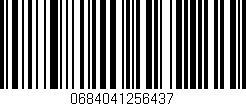 Código de barras (EAN, GTIN, SKU, ISBN): '0684041256437'