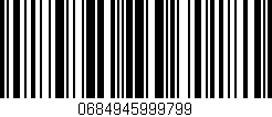 Código de barras (EAN, GTIN, SKU, ISBN): '0684945999799'