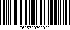 Código de barras (EAN, GTIN, SKU, ISBN): '0685723698927'