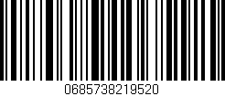 Código de barras (EAN, GTIN, SKU, ISBN): '0685738219520'