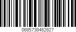 Código de barras (EAN, GTIN, SKU, ISBN): '0685738462827'