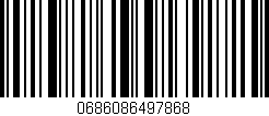 Código de barras (EAN, GTIN, SKU, ISBN): '0686086497868'