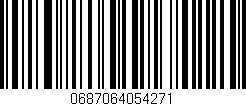 Código de barras (EAN, GTIN, SKU, ISBN): '0687064054271'