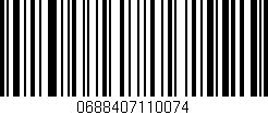 Código de barras (EAN, GTIN, SKU, ISBN): '0688407110074'