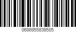 Código de barras (EAN, GTIN, SKU, ISBN): '0688955838505'