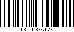 Código de barras (EAN, GTIN, SKU, ISBN): '0689076752077'