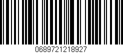 Código de barras (EAN, GTIN, SKU, ISBN): '0689721218927'