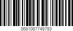 Código de barras (EAN, GTIN, SKU, ISBN): '0691087749793'