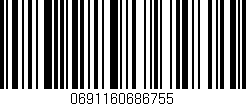 Código de barras (EAN, GTIN, SKU, ISBN): '0691160686755'
