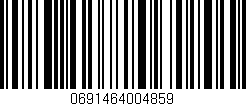 Código de barras (EAN, GTIN, SKU, ISBN): '0691464004859'