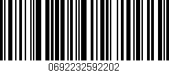 Código de barras (EAN, GTIN, SKU, ISBN): '0692232592202'