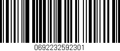 Código de barras (EAN, GTIN, SKU, ISBN): '0692232592301'