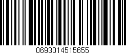 Código de barras (EAN, GTIN, SKU, ISBN): '0693014515655'
