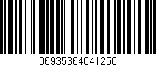 Código de barras (EAN, GTIN, SKU, ISBN): '06935364041250'