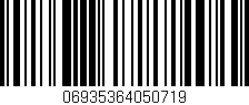 Código de barras (EAN, GTIN, SKU, ISBN): '06935364050719'