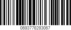Código de barras (EAN, GTIN, SKU, ISBN): '0693778283067'