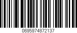Código de barras (EAN, GTIN, SKU, ISBN): '0695974872137'