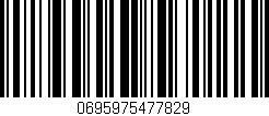 Código de barras (EAN, GTIN, SKU, ISBN): '0695975477829'