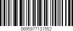 Código de barras (EAN, GTIN, SKU, ISBN): '0695977131552'