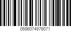 Código de barras (EAN, GTIN, SKU, ISBN): '0696074978071'