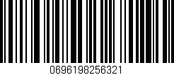 Código de barras (EAN, GTIN, SKU, ISBN): '0696198256321'