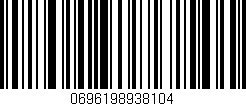 Código de barras (EAN, GTIN, SKU, ISBN): '0696198938104'