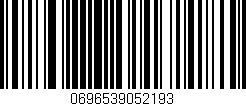 Código de barras (EAN, GTIN, SKU, ISBN): '0696539052193'
