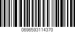 Código de barras (EAN, GTIN, SKU, ISBN): '0696593114370'