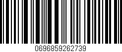 Código de barras (EAN, GTIN, SKU, ISBN): '0696859262739'
