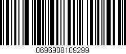 Código de barras (EAN, GTIN, SKU, ISBN): '0696908109299'