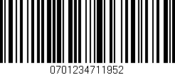 Código de barras (EAN, GTIN, SKU, ISBN): '0701234711952'