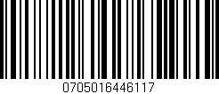 Código de barras (EAN, GTIN, SKU, ISBN): '0705016446117'