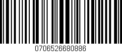 Código de barras (EAN, GTIN, SKU, ISBN): '0706526680886'