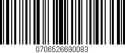 Código de barras (EAN, GTIN, SKU, ISBN): '0706526690083'
