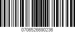 Código de barras (EAN, GTIN, SKU, ISBN): '0706526690236'