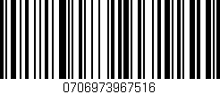 Código de barras (EAN, GTIN, SKU, ISBN): '0706973967516'