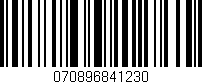 Código de barras (EAN, GTIN, SKU, ISBN): '070896841230'
